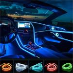 3M-5M Atmosphere Lamp EL Cold Light Line With DIY Decorative Dash Board Console Auto LED Ambient Light Car Interior Accessorie
