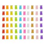 10/20pcs Glow-in-the-Dark Cute Bear Shoe Charms - Luminous DIY Shoe Decoration Accessories for Clogs