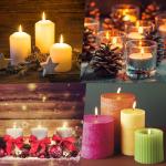 100pcs/bag Pre-Waxed Smokeless Candle Wicks with Holder DIY Cotton Thread Wicks Soy Wax Beewax Candle Wicks Making Accessories