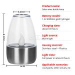1/4PCS Rechargeable Night Lights LED Solar Candles Light Flameless for Wedding Party Garden Decoration Outdoor Waterproof Lamp