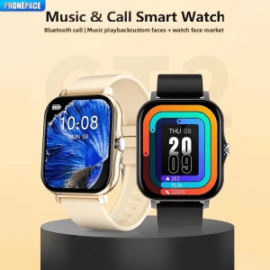 PHONEPACE Y13 Smart Watch with Call Function Fitness Tracker Heart Rate Monitor Alarm Clock for Outdoor Sports Monitoring
