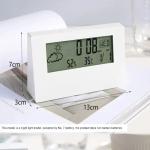 Clearance_Weather Station for Home With Alarm Clock LED Thermometer Thermo-Hygrometer Multifunction Electronic Temperature Humid