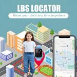 ﻿ Kids Smart Watch 4G Sim Card 2G Internet SOS LBS Location Call Child SmartWatch Camera Waterproof Watch Phone For Boys Girls