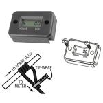Digital Hour Meter LCD Counter For ATV Motorcycle Instruments Clocks Snowmobile Gasoline Boat Generator Bike Car Accessories