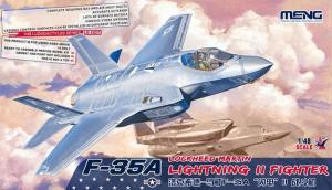Meng LS-007 1/48 F-35A Lightning II Fighter Model Kit
