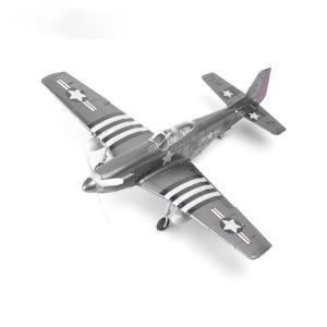 1/48 World War II P-51 Mustang Fighter Model Airplane Plastic Model Kit Simulation Assembly Military Aircraft Toy