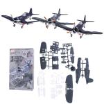 1/48 Scale assemble fighter model toys flanker combat aircraft diecast war-II