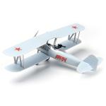 1/48 Chinese Red Army First Aircraft Lenin Biplane Fighter No Need Glue Color Separation Plastic Assembly Model