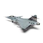 Kitty Hawk Assembled Aircraft Model Kit KH80117 Swedish JAS-39A/C Fighter 1/48