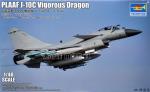Trumpeter Plastic Assembled Aircraft Model Kit 05826 Chinese Air Force J-10C Fighter 1/48