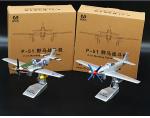 Diecast 1:48 Scale P51 Mustang Fighter Alloy Model Toy Simulates Military Combat Aircraft Model Souvenir Display Ornaments