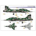 Kitty Hawk 1/48 assembly model KH80118 JAS-39B/D Gripen Two Seat Fighter -Aircraft Model Kit