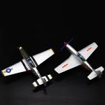 Diecast 1:48 Scale P51 Mustang Fighter Alloy Model Toy Simulates Military Combat Aircraft Model Souvenir Display Ornaments