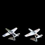 Diecast 1:48 Scale P51 Mustang Fighter Alloy Model Toy Simulates Military Combat Aircraft Model Souvenir Display Ornaments