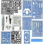 Academy Assembled Aircraft Model Kit 12356 F-4J Phantom II Fighter 1/48