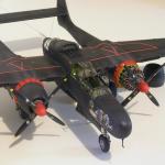 Great Wall   1/48  L4810 US Air Force P-61B Black Widow fighter assembly aircraft  Scale Model Kit