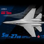 Great Wall Hobby L4827 1/48 Russian Su-27UB "Flanker- C" Heavy Fighter - Scale Model Kit