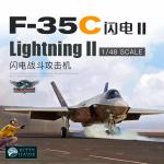 Kitty Hawk 1/48 assembly model  KH80132 F-35C Lightning II Carrier-based Joint Strike Fighter-Aircraft Model Kit