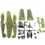 Fighter 4D Assembled 1:48 Aircraft Model Children's Military Fighter Model Toys Children's Military Science And Education Toys