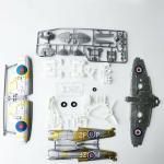 1：48 Britain Spitfire Hurricane F4U Corsair Assemble Fighter Aeroplane Model Combat Airplane Aircraft