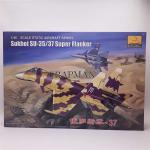1/48 Russian Soviet Sukhoi SU-35/37 Super Flaner Heavy Fighter Plastic Assemble Aircraft Model Kits