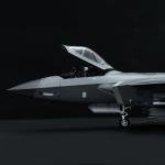 MENG Assembled Aircraft Model Kit LS-002s J-20 "Veyron" Stealth Fighter Beast Mode 1/48