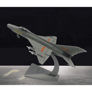 Diecast 1/48 Scale J-7 Aircraft Model Alloy Simulation J7 Fighter Finished Model Aircraft Collection Decorated Gift Toys