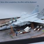 AMK  Model 1/48  Aircraft Model Kit 88008-A MiG-31 B/BS MiG-31 Foxhound Fighter Assemble