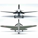 EASY MODEL 1: 48 Scale  US P-40M Fighter Soviet Aircraft Model Decoration 39314 Collection Toy Gifts