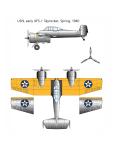 Academy Assembled Aircraft Model Kit 12363 Grumman XF5F Skyrocket Fighter 1/48