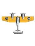 Academy Assembled Aircraft Model Kit 12363 Grumman XF5F Skyrocket Fighter 1/48