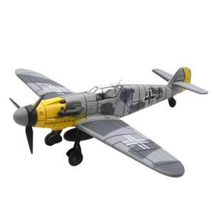 gzpynsgaoh BF-109 Fighter Model - World War II Classic Airplane Model, 1:49 Military Enthusiast Plastic Fighter Assembly Model,4D Model Airplane kit.(Grey)