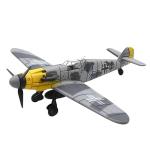 gzpynsgaoh BF-109 Fighter Model - World War II Classic Airplane Model, 1:49 Military Enthusiast Plastic Fighter Assembly Model,4D Model Airplane kit.(Grey)