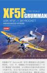 Academy Assembled Aircraft Model Kit 12363 Grumman XF5F Skyrocket Fighter 1/48