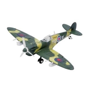 gzpynsgaoh British Spitfire Fighter Plastic Model Kit – 1:48 Scale, 4D Buildable Aircraft for Military Enthusiasts,WWII Classic Model Airplane Kits,4D Airplane Assembly Model。 (Olive Green)