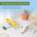 gzpynsgaoh O2U-4 Corsair Biplane Carrier Based Aircraft Model kit– WW2 Classic Fighter Model, 1:48 Military Enthusiast Plastic Fighter, 4D Fighter Assembly Model, World War Ⅱ Airplane Model Kits.
