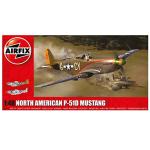 Airfix North American P-51D Mustang 1:48 WWII Aviation Plastic Model Kit A05131A