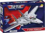 COBI Top Gun F-14A Tomcat Fighter Plane - 1:48 Scale 754 Piece Building Set with Maverick and Goose Figures