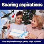 YOUNEEDFUL 2025 P-51 Mustang Fighter Model - WWII Classic Fighter 1:48 Aircraft Model Parts for Military Enthusiasts and Fans