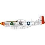 Airfix North American P-51D Mustang 1:48 WWII Aviation Plastic Model Kit A05131A