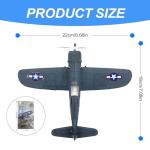 gzpynsgaoh F-4U Corsair Plastic Model - World War II Classic Fighter, 1:48 Military Assembly Model (Silvery)