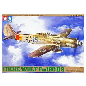 Tamiya 300061041-1:48 WWII The German Focke Wulf, Fw190 D-9