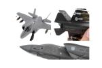Daron F-35® Lightning II® USAF AF08-0747 Die-Cast Model – 1:144 Scale Stealth Multi-Role Fighter Replica with Display Stand, Highly Detailed, 4.1” Length x 2.8” Wingspan, Adult Collectible Ages 14+