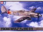 Tamiya 300061041-1:48 WWII The German Focke Wulf, Fw190 D-9