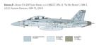 Italeri -2823 F/A-18F Super Hornet US Navy Special Colors, 1:48 Scale, Model Kit, Plastic Model Kit, Model Making, IT2823