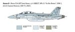 Italeri -2823 F/A-18F Super Hornet US Navy Special Colors, 1:48 Scale, Model Kit, Plastic Model Kit, Model Making, IT2823