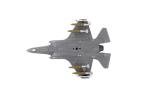 Daron F-35® Lightning II® USAF AF08-0747 Die-Cast Model – 1:144 Scale Stealth Multi-Role Fighter Replica with Display Stand, Highly Detailed, 4.1” Length x 2.8” Wingspan, Adult Collectible Ages 14+