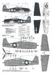 Techmod 48019 1/48 Grumman F6F-5 Hellcat 1944 Fighter Aircraft Wet Decal WWII