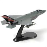 NUOTIE 1/72 F-35A Lighting II Fighter Aircraft Model Fighter U.S. Airforce AF-01 Die-cast Aircraft Model with Display Stand Squadron F35A Flight Mode (AF-01) Model Collection Gift for Adults