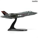 NUOTIE 1/72 F-35A Lighting II Fighter Aircraft Model Fighter U.S. Airforce AF-01 Die-cast Aircraft Model with Display Stand Squadron F35A Flight Mode (AF-01) Model Collection Gift for Adults